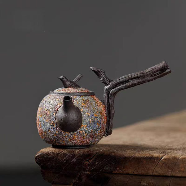 Rock Mineral Iridescence Series Handcrafted Tea Set